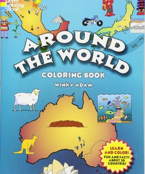 Around the world: coloring book