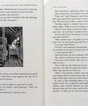 Alternative view of At the back of the north wind