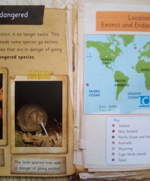 Alternative view of Extinct and almost extinct