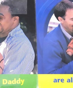 Alternative view of Giggles with daddy