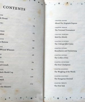 Alternative view of Harry Potter and the goblet of fire