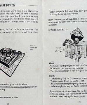 Alternative view of Minecraft: the survivors' book of secrets
