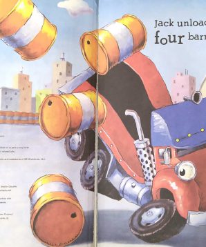 Alternative view of Jon Scieszka's trucktown: zoom, boom, bully