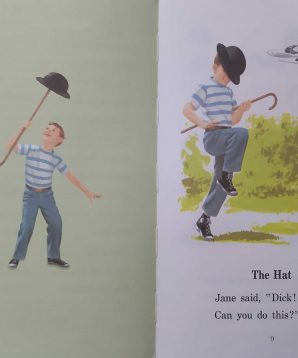 Alternative view of Dick and Jane: we play and pretend