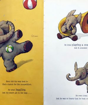 Alternative view of Errol and his extraordinary nose