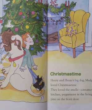 Alternative view of Henry and Mudge and a very merry Christmas