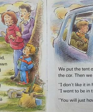 Alternative view of Let's get the tent out