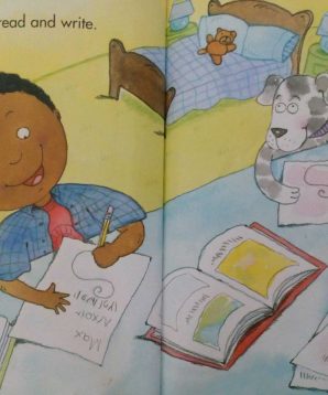 Alternative view of Max goes to school