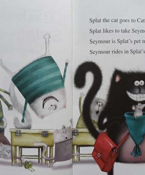 Alternative view of Splat the cat sings flat