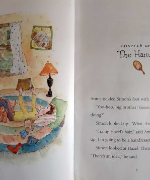 Alternative view of Annie and Simon