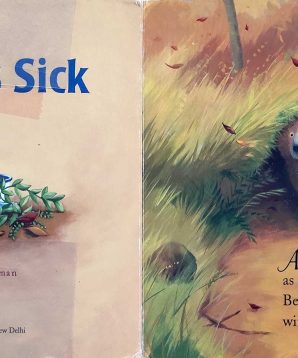 Alternative view of Bear feels sick