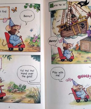 Alternative view of Benny and Penny in just pretend