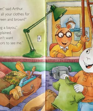 Alternative view of Buster and the great swamp