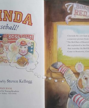 Alternative view of Clorinda plays baseball