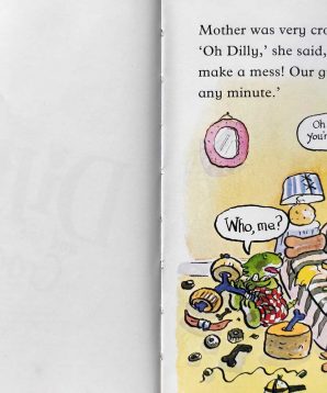 Alternative view of Dilly and the goody-goody