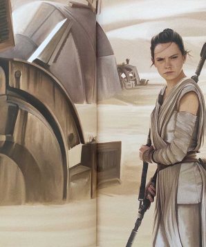 Alternative view of Star Wars: Finn and Rey escape