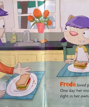 Alternative view of Freda plans a picnic