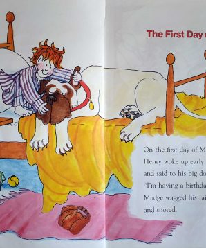 Alternative view of Henry and Mudge and the best day of all