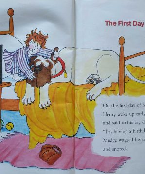 Alternative view of Henry and Mudge and the best day of all