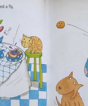 Alternative view of I know an old lady who swallowed a fly