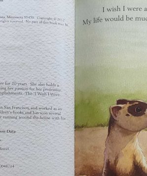 Alternative view of I wish I were a furry ferret