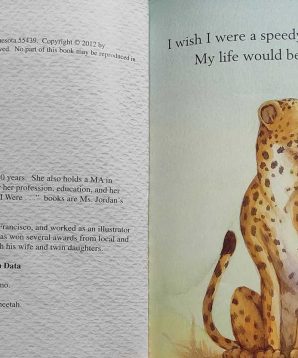 Alternative view of I wish I were a speedy Cheetah