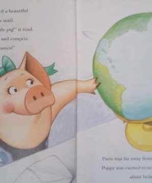 Alternative view of It's a big world, little pig