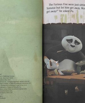 Alternative view of Kung Fu Panda: master of manners