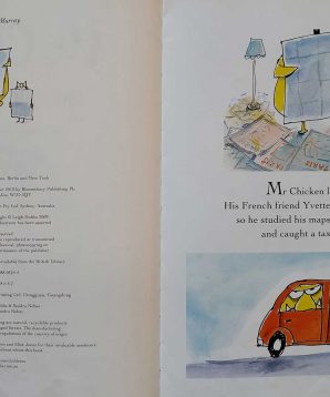 Alternative view of Mr Chicken goes to Paris