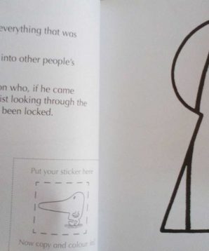 Alternative view of My Mr Nosey copy colouring book