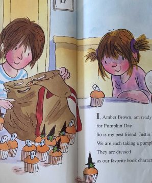 Alternative view of Orange you glad it's Halloween, Amber Brown?