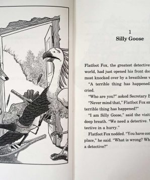 Alternative view of Flatfoot Fox and the case of the missing Whoooo