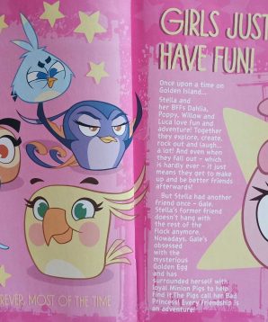 Alternative view of Angry Birds: Stella: super interactive annual 2015