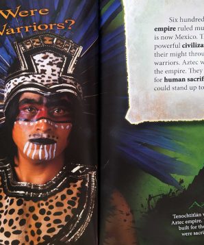 Alternative view of Aztec warriors