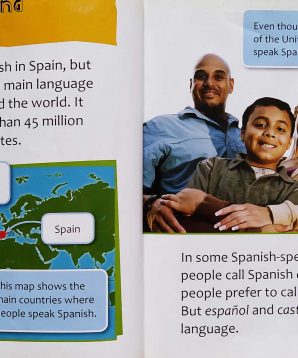 Alternative view of Languages of the world: Spanish