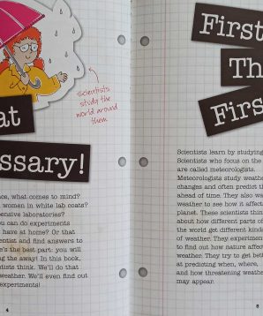 Alternative view of Science explorer: weather