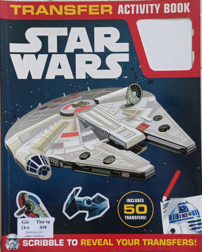 Star Wars transfer activity book