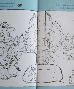Alternative view of The Gruffalo's child colouring book