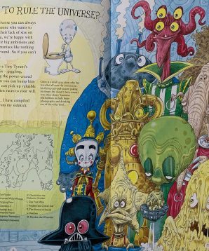 Alternative view of Alienography: tips for tiny tyrants