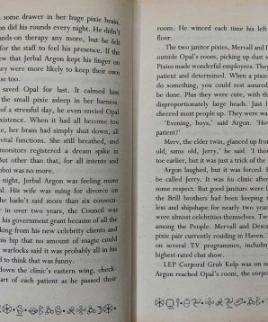 Alternative view of Artemis Fowl and the opal deception