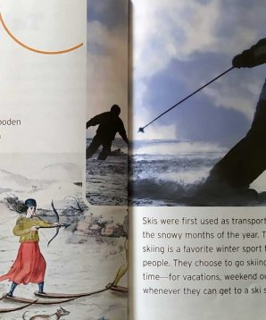 Alternative view of Downhill skiing for fun