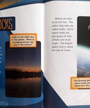 Alternative view of Exploring dangers in space