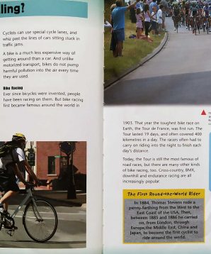 Alternative view of Know your sport: cycling