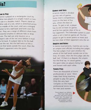 Alternative view of Know your sport: tennis