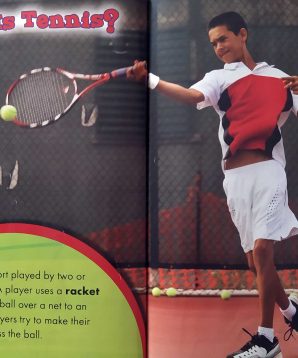 Alternative view of My first sports: tennis
