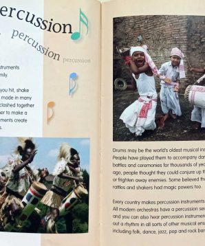 Alternative view of Musical instruments of the world: percussion