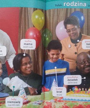 Alternative view of My first book of Polish words