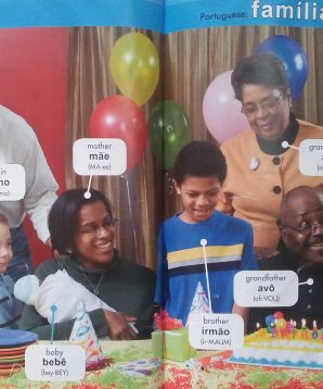 Alternative view of My first book of Portuguese words