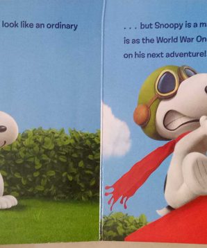 Alternative view of Snoopy and friends