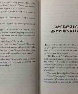 Alternative view of The rivalry: mystery at the army-navy game